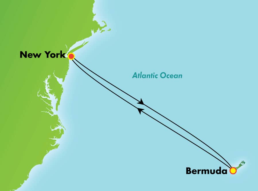 norwegian cruises from new york to bermuda