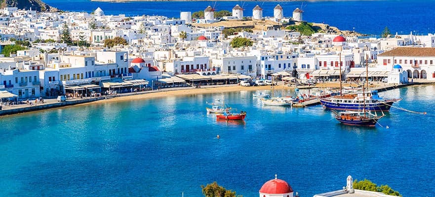 7-Day Greek Isles Round-Trip Venice: Santorini, Mykonos & Croatia