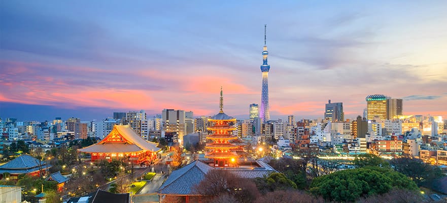 9-Day Japan Round-trip Tokyo: Osaka, Busan, Beppu & Shimizu