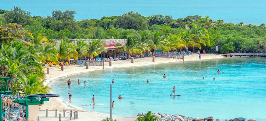 5-Day Caribbean Round-trip Miami: Harvest Caye & Cozumel