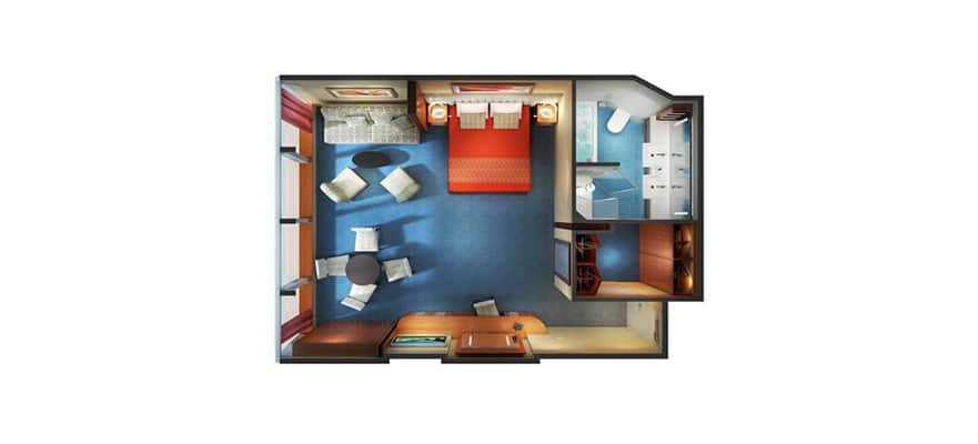 Family Suite floor plan