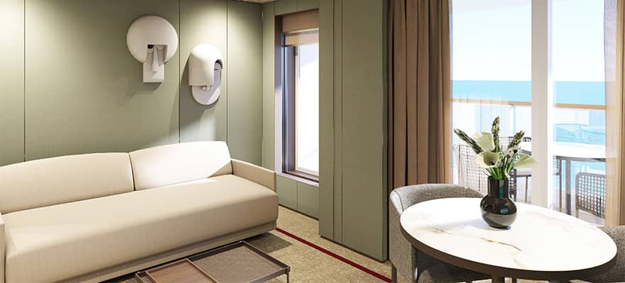H6 – The Haven Familienvilla mit 2 Schlafzimmern und großem Balkon
