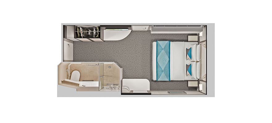 Obstructed Oceanview floor plan