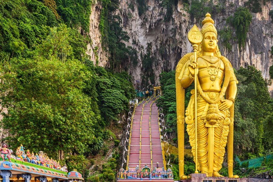 Batu Caves near Kuala Lumpur, Malaysia