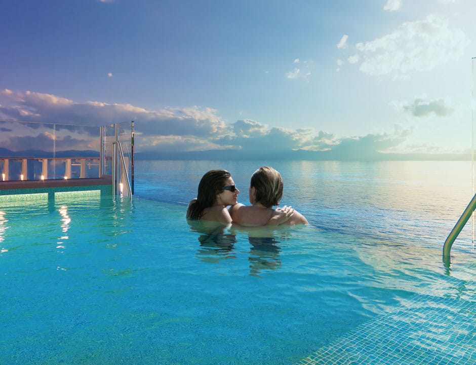 Piscina infinita