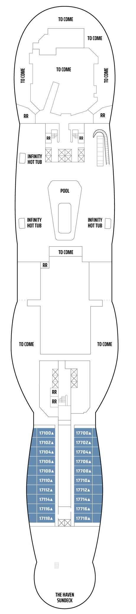 Deck 17 Deck Plan