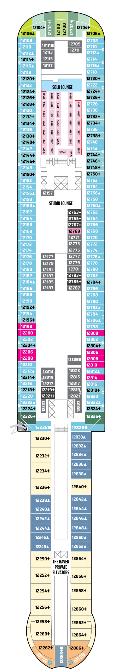 Plano de la cubierta 12