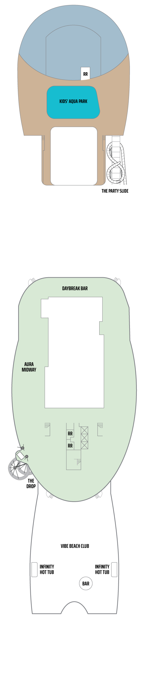 Pont 18, plan du pont
