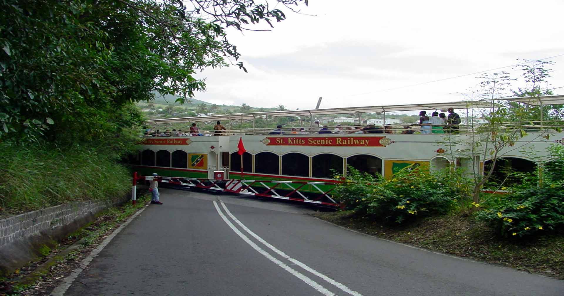 Tren panorámico por St. Kitts