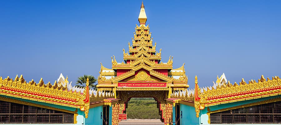 La pagode mondiale Vipassana lors de votre croisière à Mumbai
