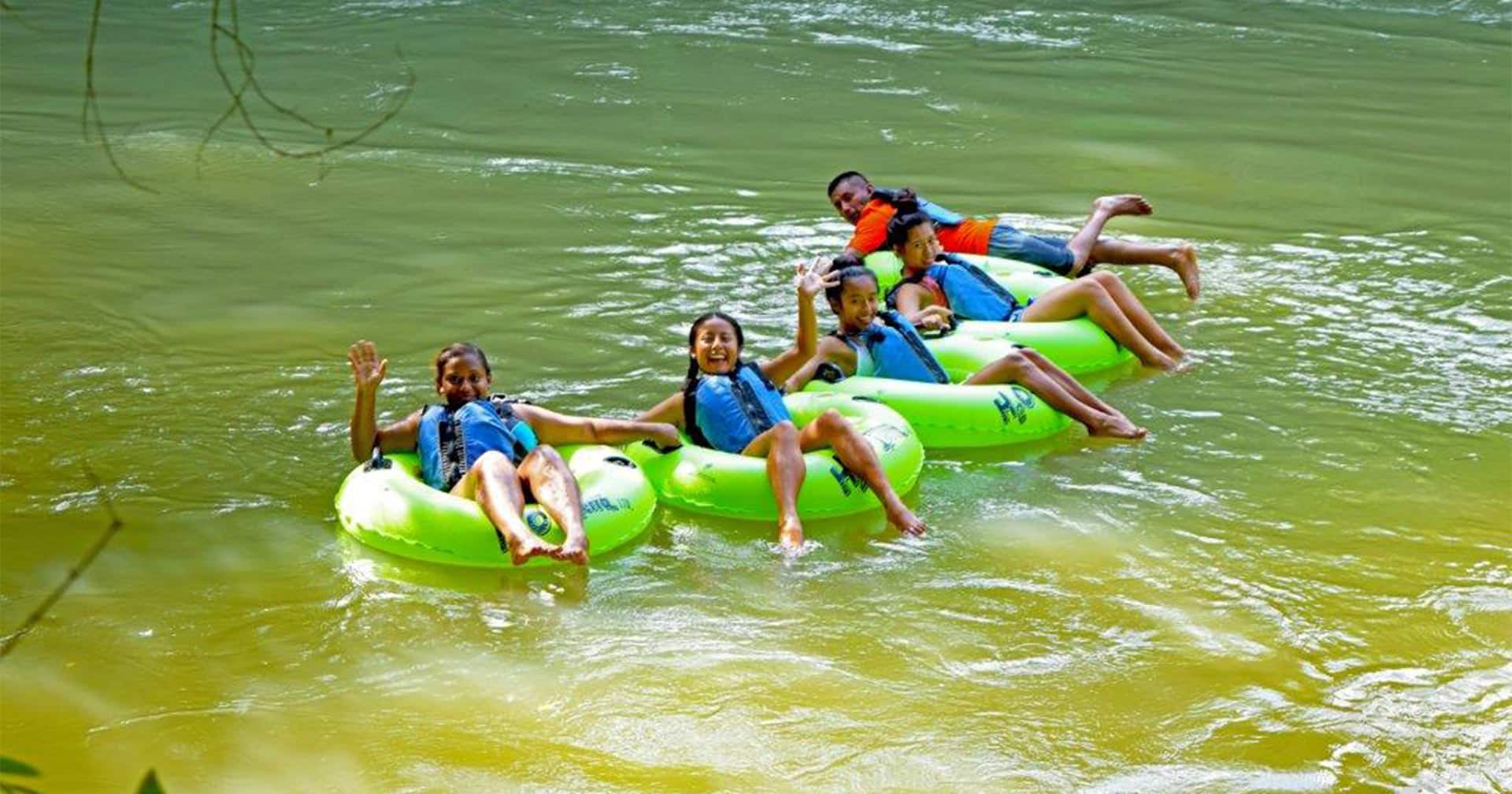 Harvest Caye, Belize Rainforest River Tubing Excursion Norwegian