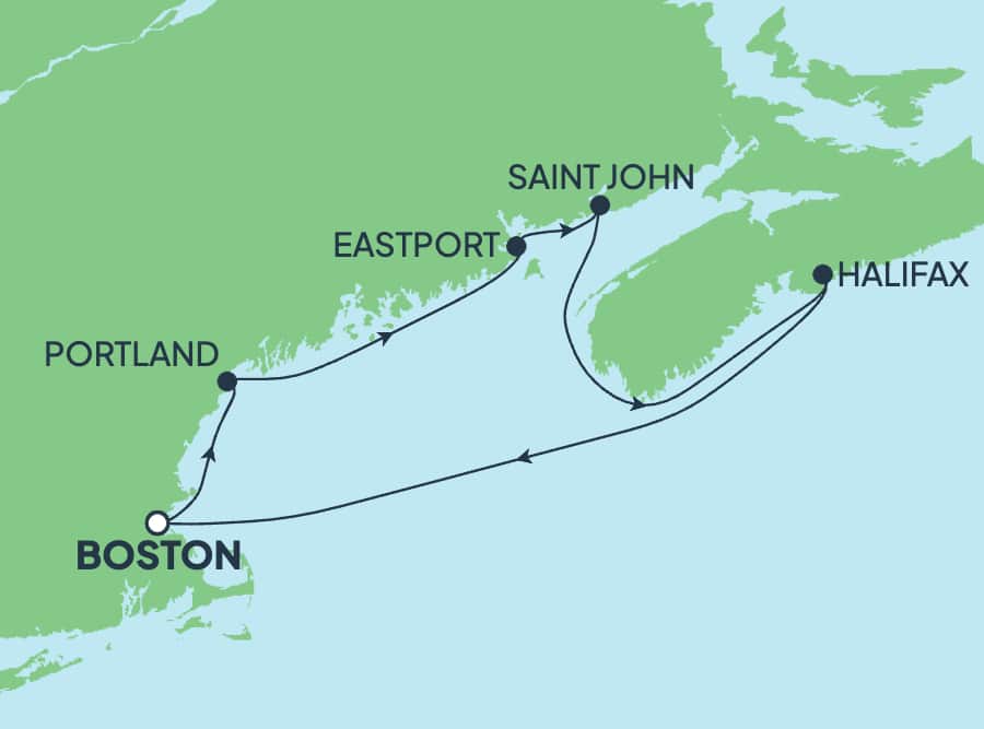 Canadá y Nueva Inglaterra: Portland y Halifax