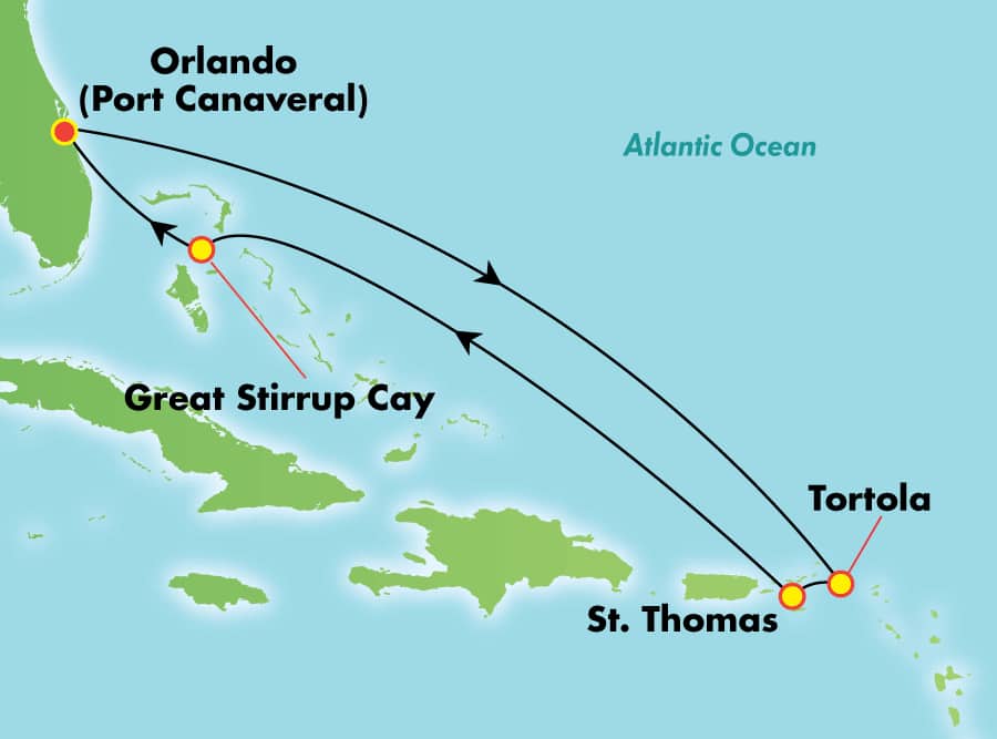 7Day Eastern Caribbean from Orlando (Port Canaveral) Norwegian