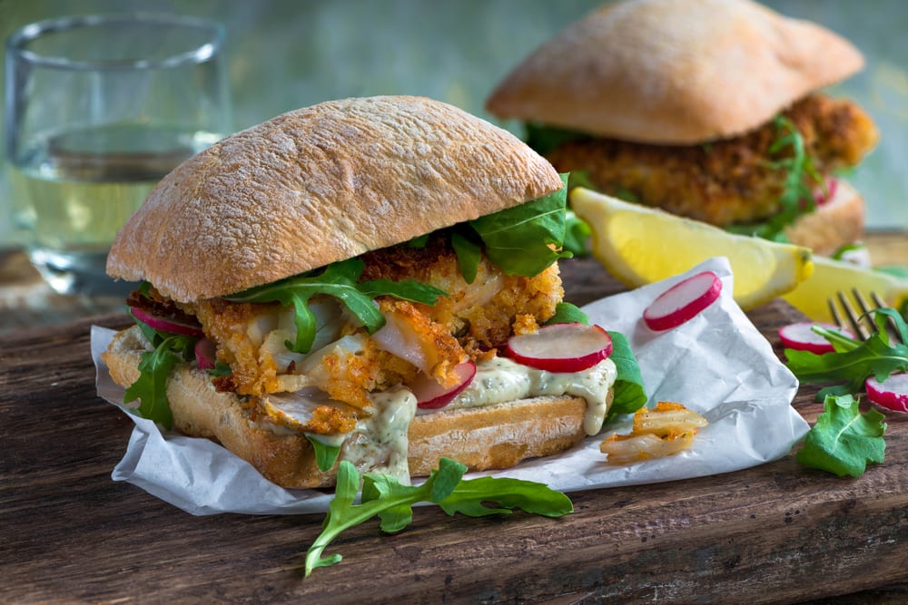 Bermuda Fried Fish Sandwich Bermuda Fried Fish Sandwich