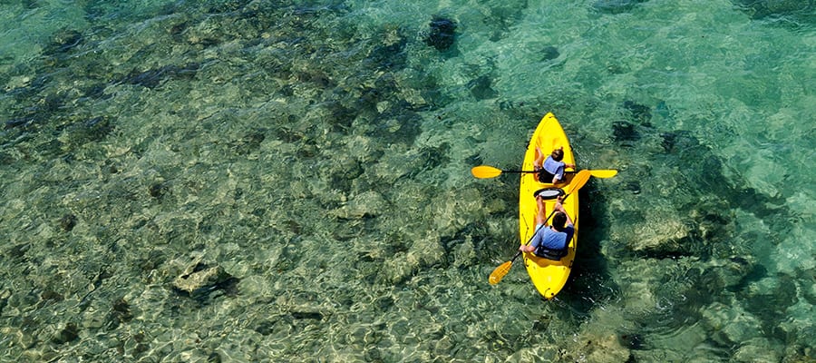 Faites du kayak lors de votre prochaine croisière aux Bermudes