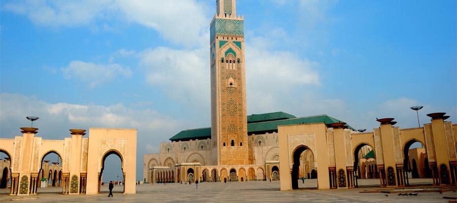 Mezquita Hassan en tu crucero por Europa