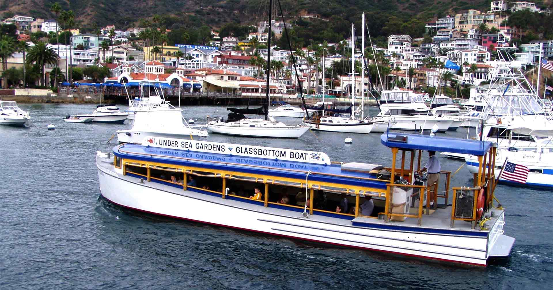 Catalina Island, California Moonshine Glassbottom Boat Excursion