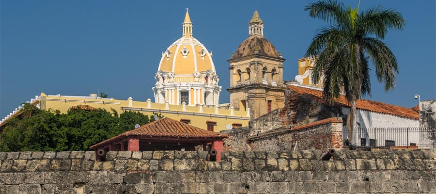 Ville fortifiée de Carthagène lors de votre croisière en Amérique du sud