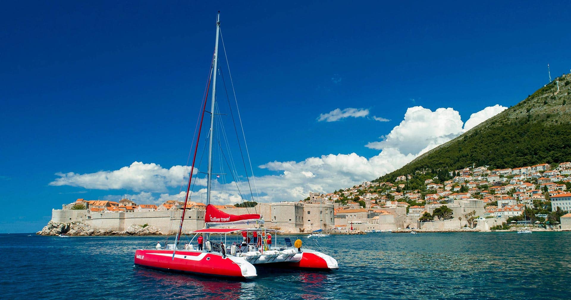 Dubrovnik, Croatia Old Town Catamaran Sail & Beach Break Excursion Norwegian Cruise Line