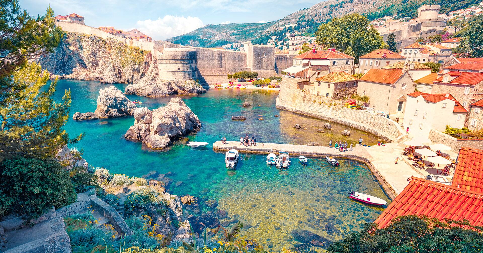 Dubrovnik Croatia Lapad Bay Old Town Exploration Excursion Dubrovnik Croatia Lapad Bay Old Town Exploration Excursion