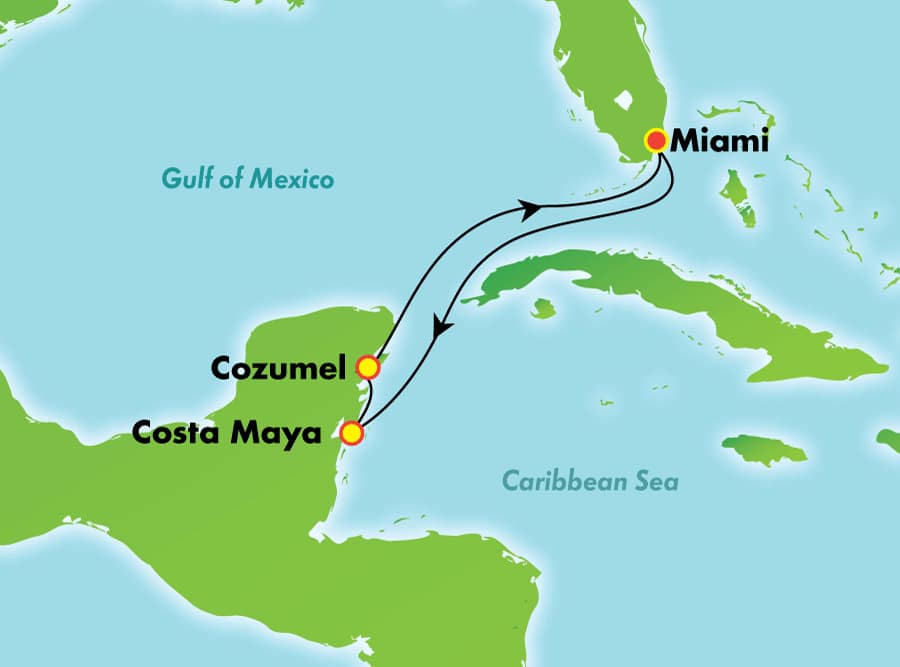 5-Day Western Caribbean from Miami 5-Day Western Caribbean from Miami