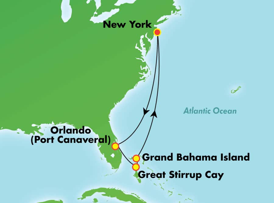 7-Day Bahamas & Florida from New York 7-Day Bahamas & Florida from New York