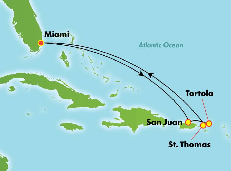 7 Tage Östliche Karibik ab Miami 7 Tage Östliche Karibik ab Miami
