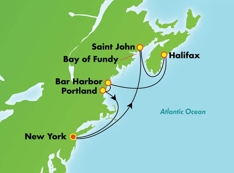 7-Day Canada & New England from New York 7-Day Canada & New England from New York