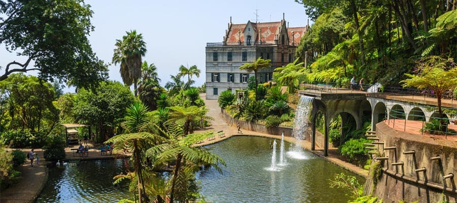 Palace on Lake on your cruise to Funchal