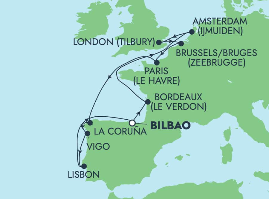 NCL Gem desde Bilbao 2023 - Norwegian - Foro Cruceros por el Atlántico