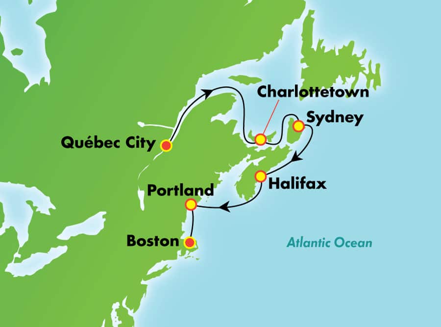 7-Day Canada & New England From Quebec 7-Day Canada & New England From Quebec