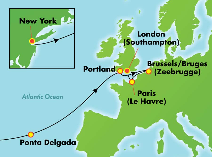 transatlantic cruise new york to germany