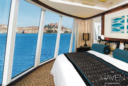 Vive The Haven en Norwegian Cruise Line Argentina.