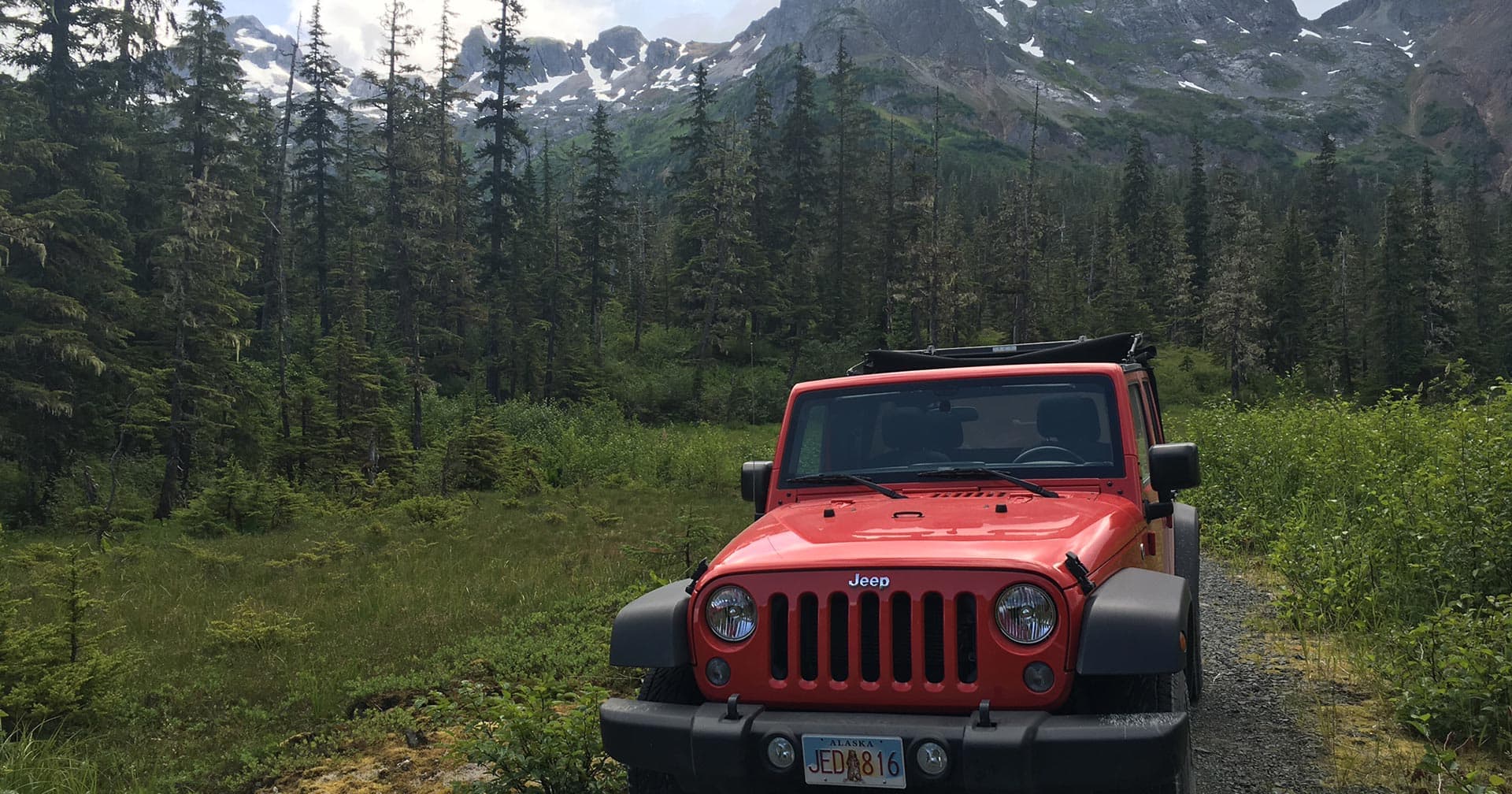 Icy Strait Point, Alaska Back Country Jeep Adventure Excursion