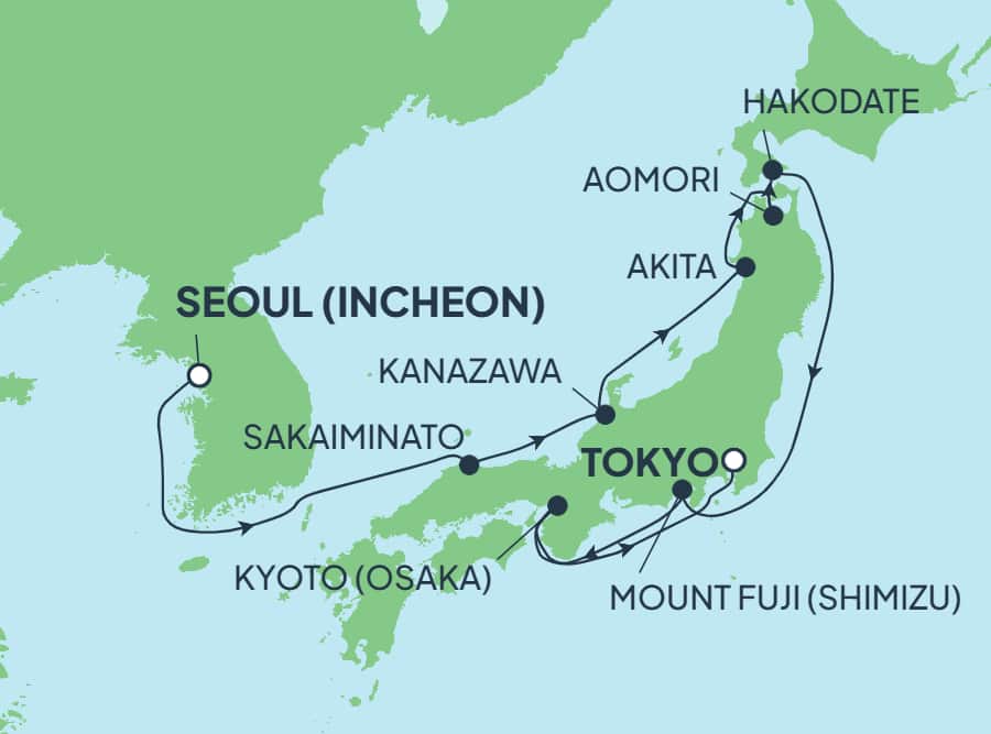 Asia: Osaka, Sakaiminato y Hakodate