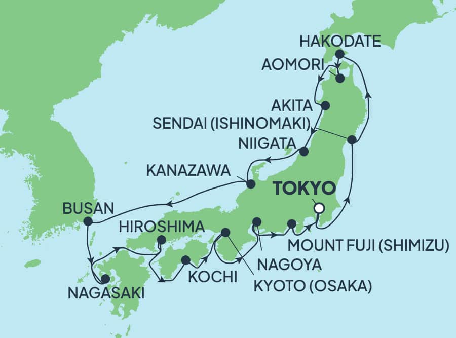 Japón: Osaka, Kochi, Nagoya y Busan