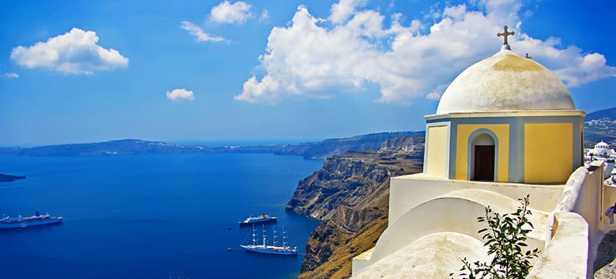 Islas griegas de Estambul a Atenas: Santorini, Rodas y Míconos, 9 días