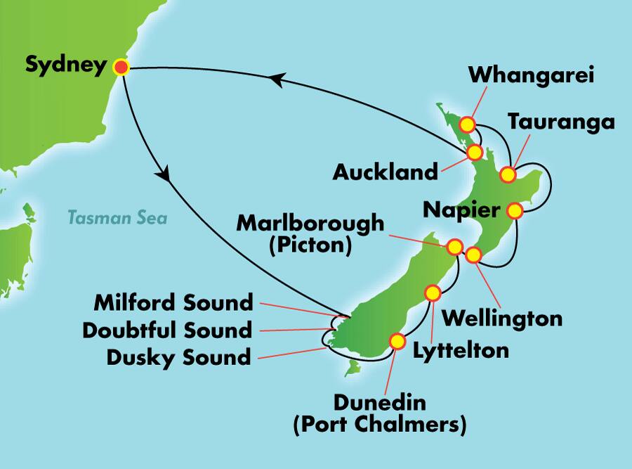 14 Tage Australien und Neuseeland ab Sydney 14 Tage Australien und Neuseeland ab Sydney