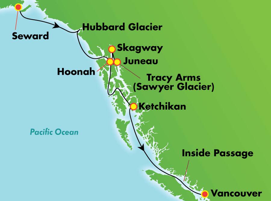14-Day Authentic Alaska - Southbound Cruisetour 14-Day Authentic Alaska - Southbound Cruisetour