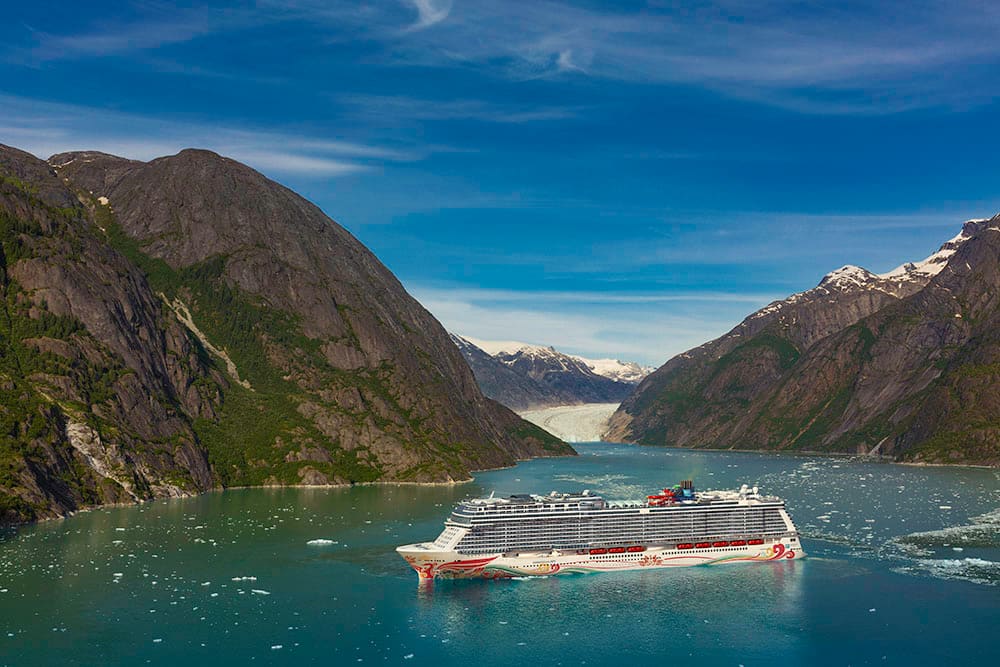 Norwegian Joy Cruises to Alaska with Sister Ship Norwegian Bliss