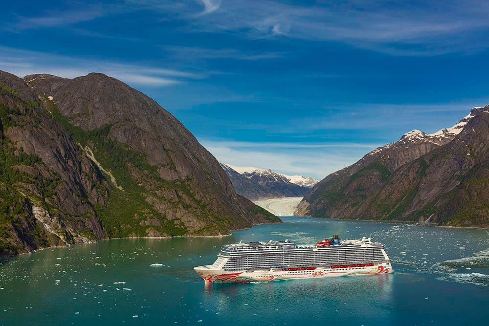 Norwegian Joy in Alaska Norwegian Joy Cruises to Alaska with Sister Ship Norwegian Bliss