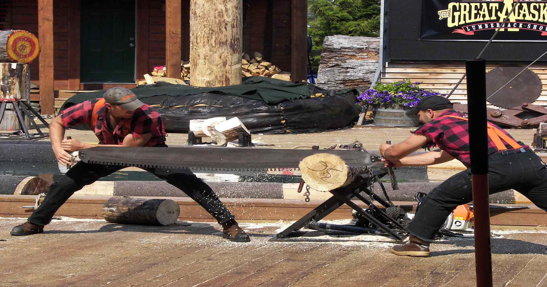 Ketchikan (Ward Cove), Alaska Great Alaskan Lumberjack Show Excursion