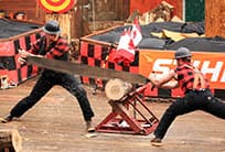Lumberjack Show - Alaska