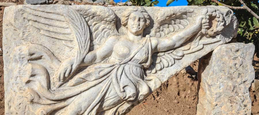 Statues of Ephesus on your Europe cruise