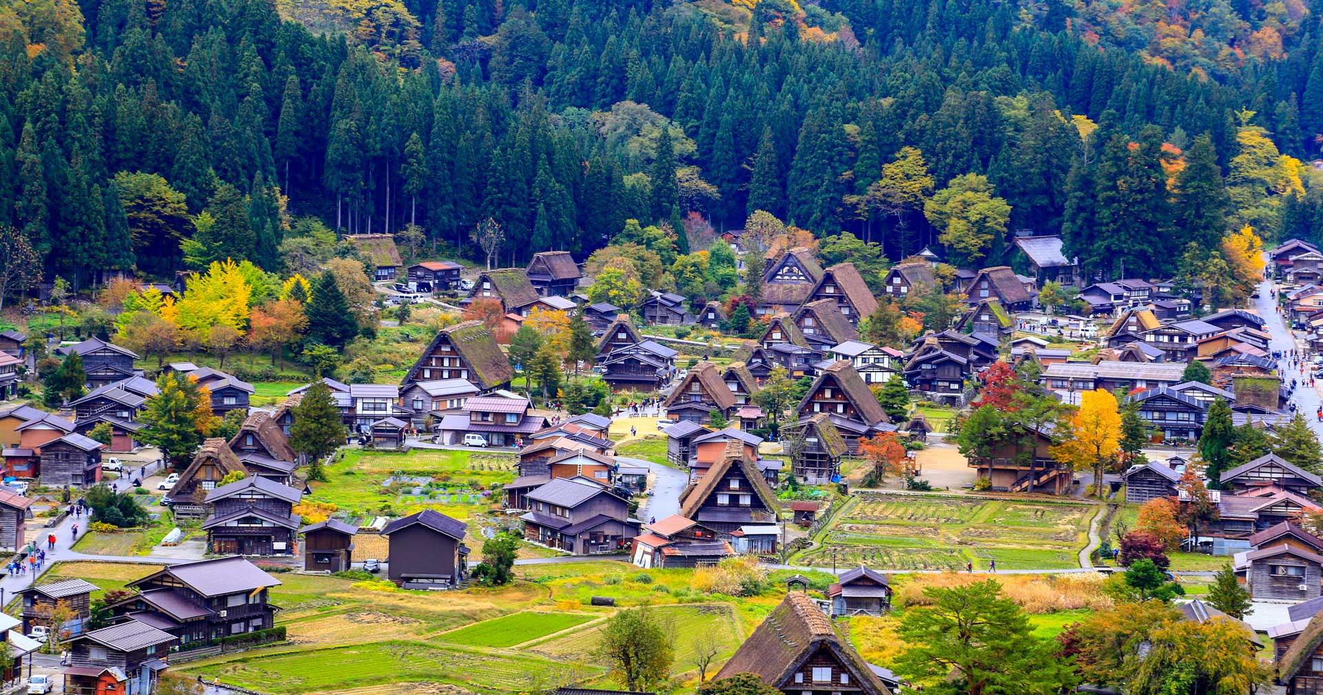 World Heritage Sites Shirakawago & Gokayama 