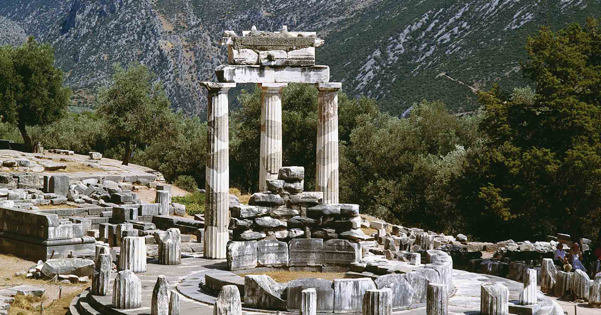 Cúrio, templo de Apolo & vilarejo de Omodos