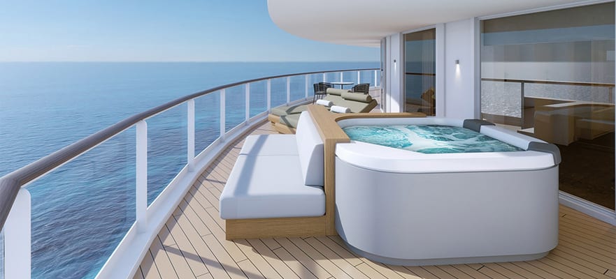 The Haven Deluxe Owner's Suite with Large Balcony floor plan