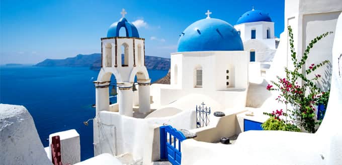 ギリシャ諸島クルーズ 7日間 ベニス発着：サントリーニ島、ミコノス島、クロアチア