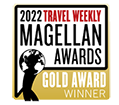 2 veces ganador del Travel Weekly 2022: Magellan Award 2022, categoría Gold - Publicidad directa