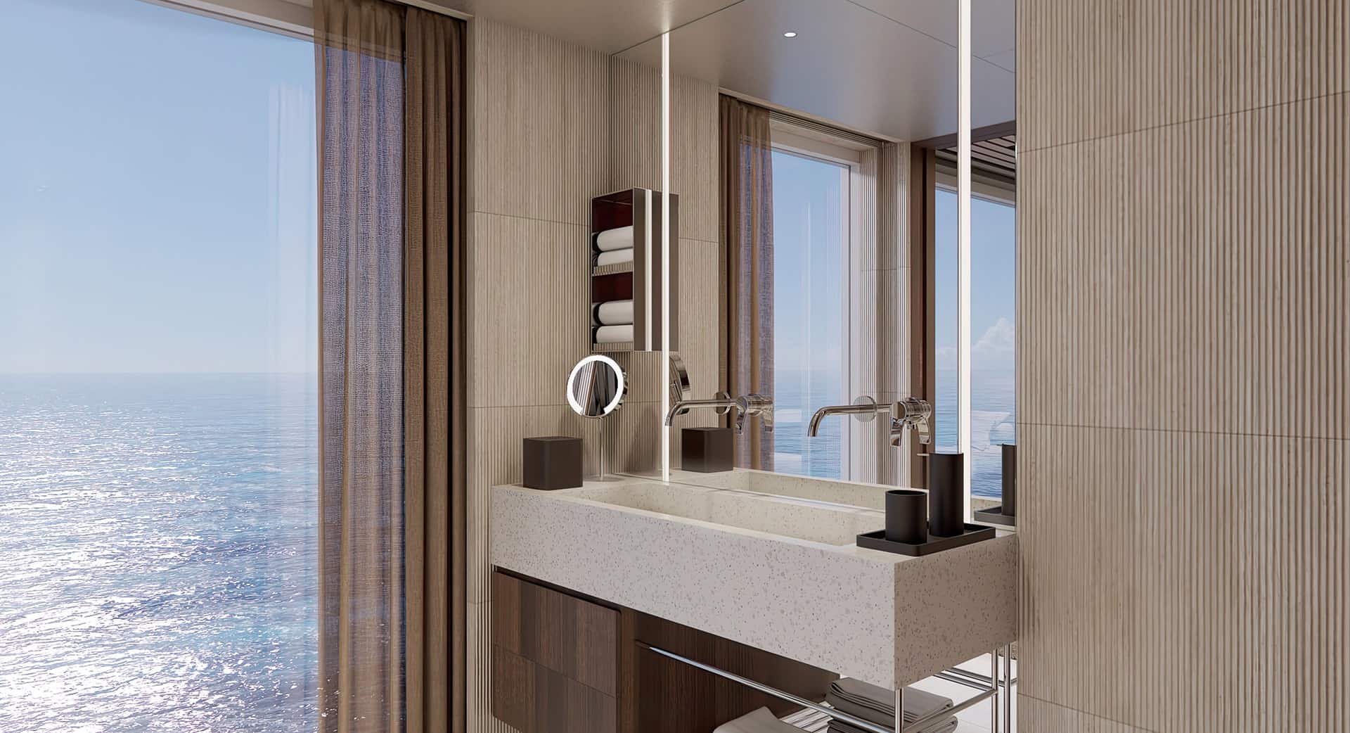 Suite Duplex de 3 chambres The Haven avec grand balcon – Salle de bain